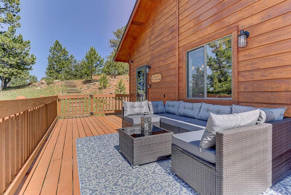 Monarch Landing, A Cozy Cabin W/360 Mountain Views Villa Cripple Creek Exterior photo