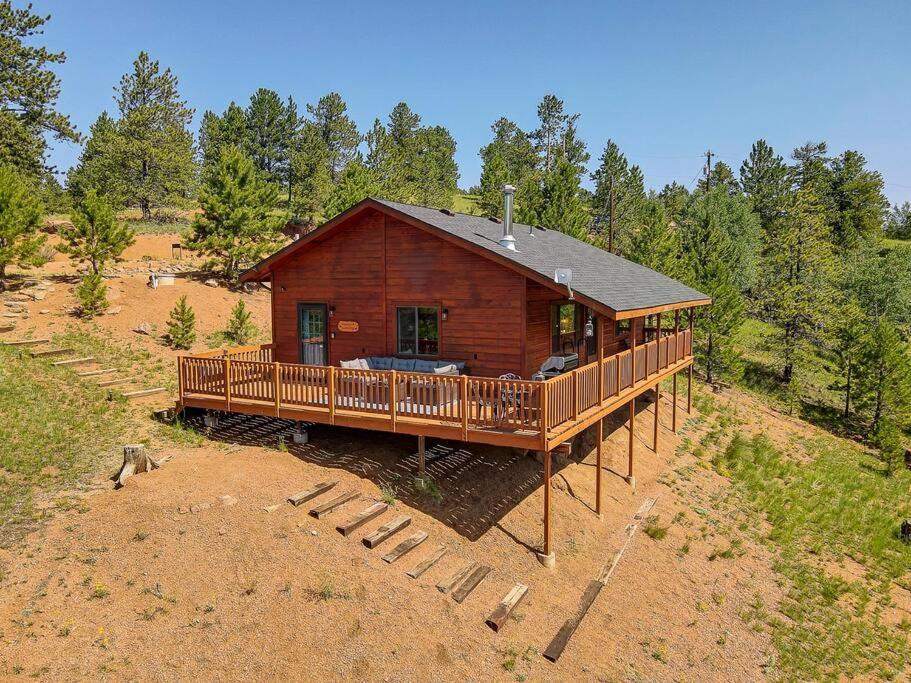 Monarch Landing, A Cozy Cabin W/360 Mountain Views Villa Cripple Creek Exterior photo